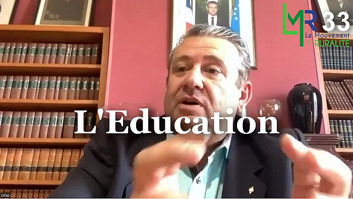 Le candidat LMR Stéphane SENCE et L'Education